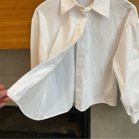Peserico Women’s White Shirt, Size IT 40/ US 4 - Picture 7 of 13